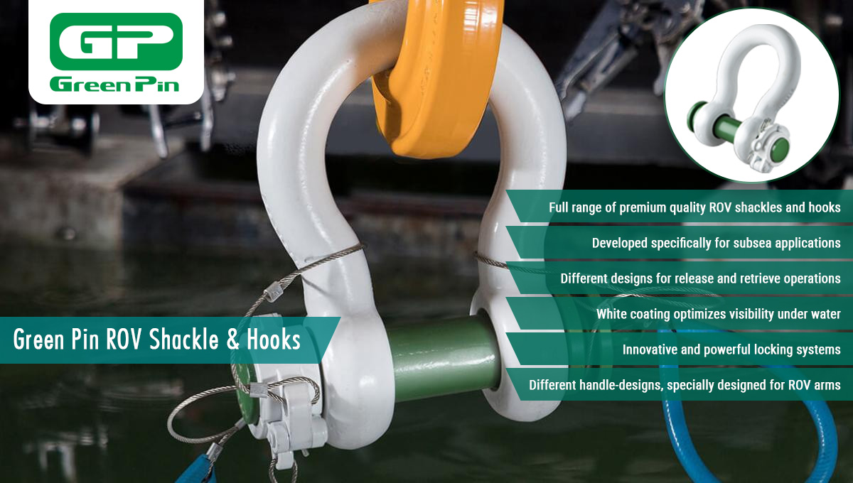 green-pin-rov-shackle-hooks