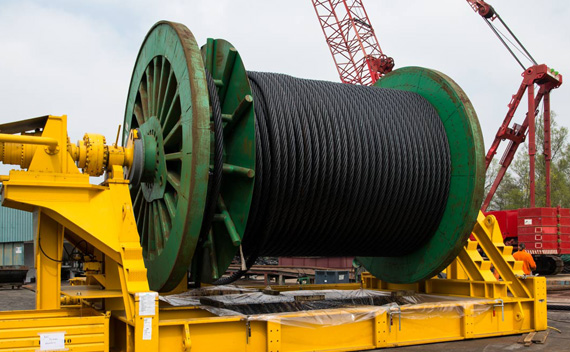 wire rope spooler