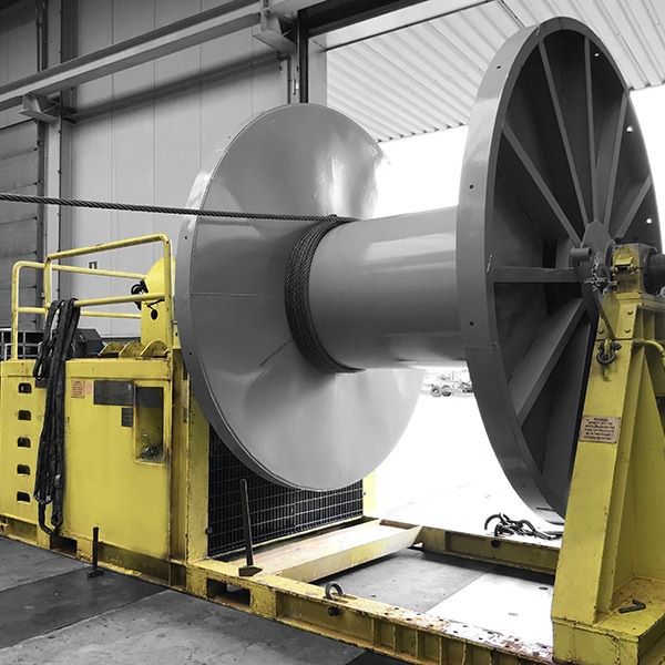 wire rope spooler
